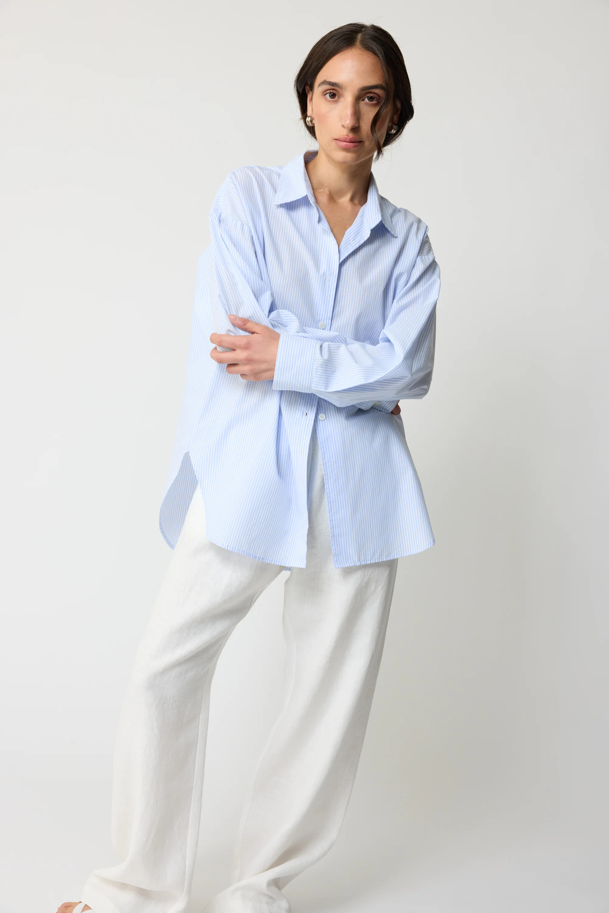 Oversized Cotton Shirt | Almina Concept