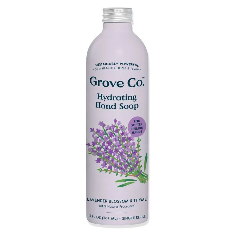 Grove Co. Hydrating Hand Soap - Lavender Blossom & Thyme - 13oz | Walmart (US)