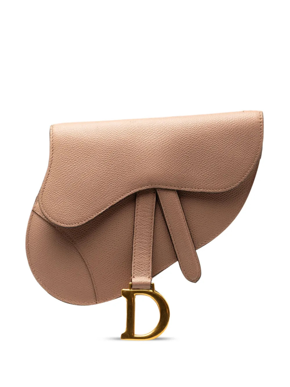 Christian Dior Pre-Owned 2019 Leather Saddle belt bag - Brown | Farfetch Global