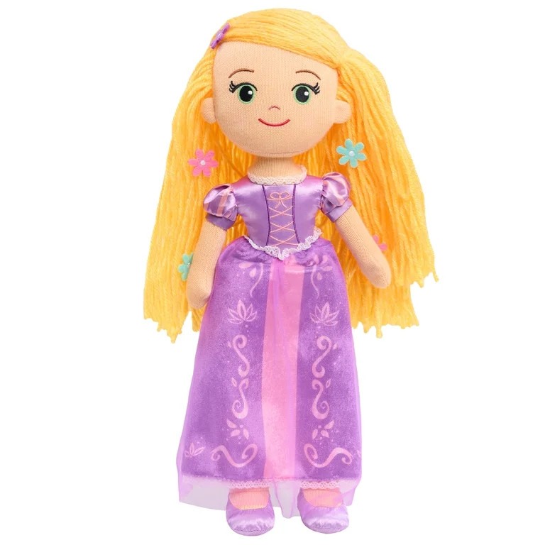 Disney Princess Deluxe Large Plush Rapunzel, for 2 Years and up | Walmart (US)