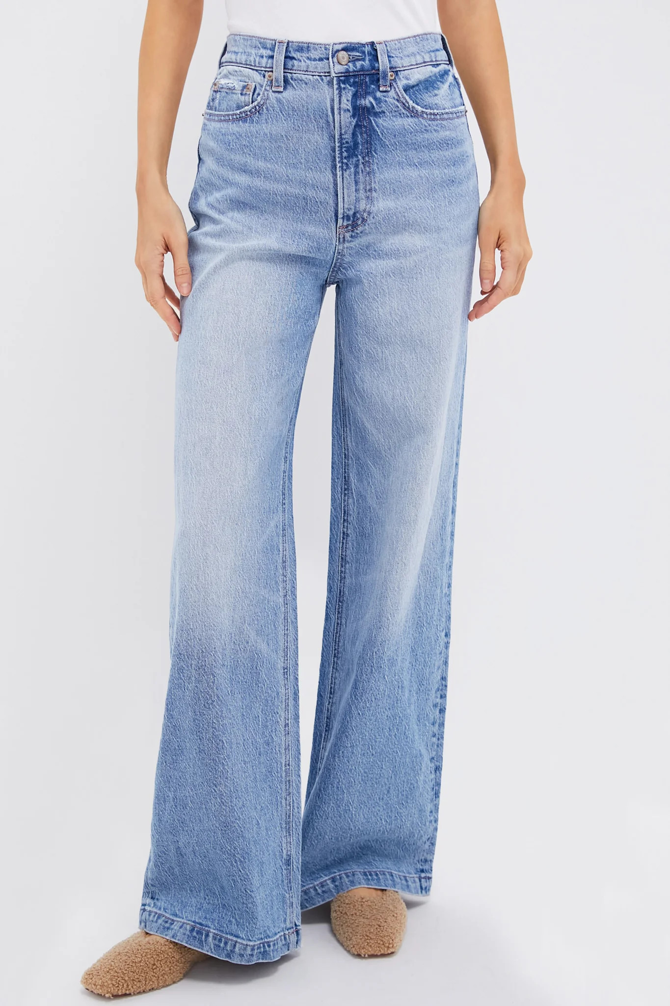 Break Lana High Rise Ultra Wide Leg | Tuckernuck (US)