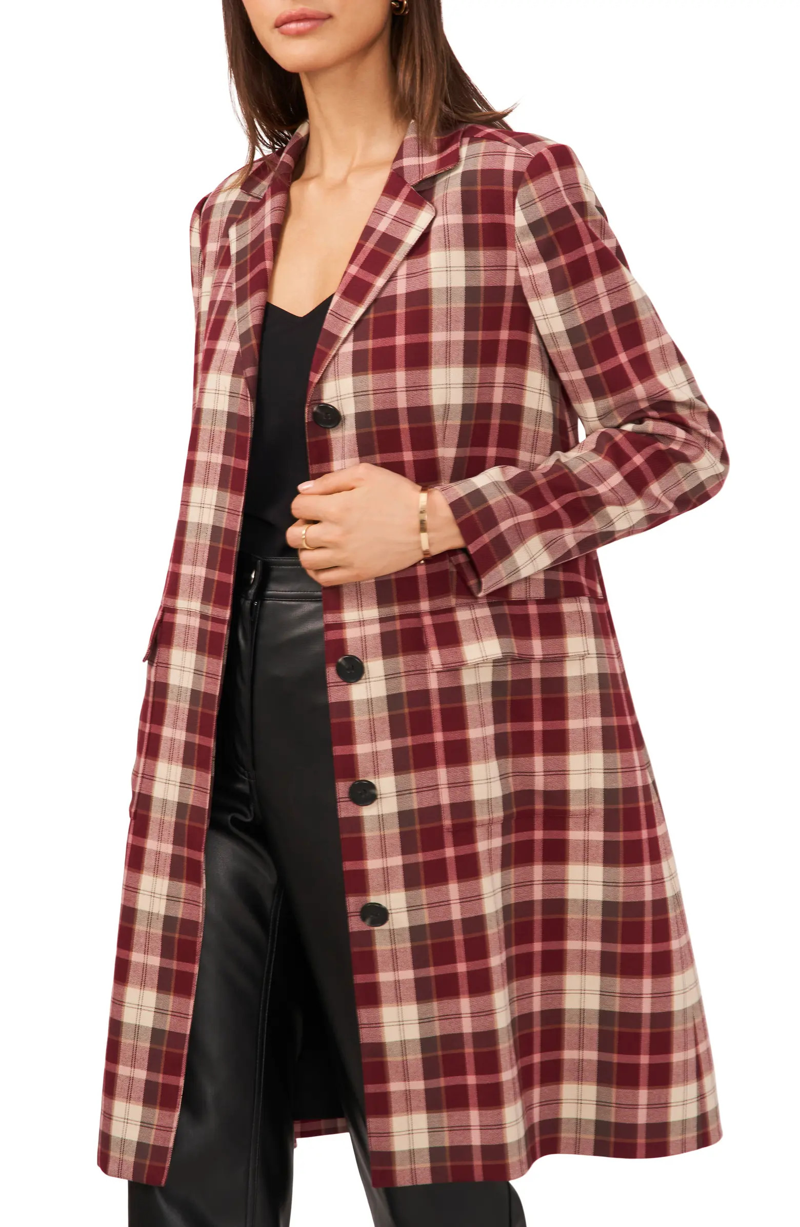Plaid Topcoat | Nordstrom