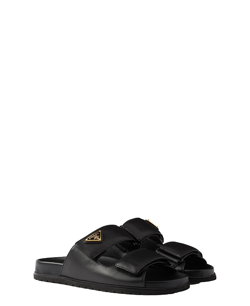 Prada Women's Nappa Leather Slides | Bloomingdale's (US)