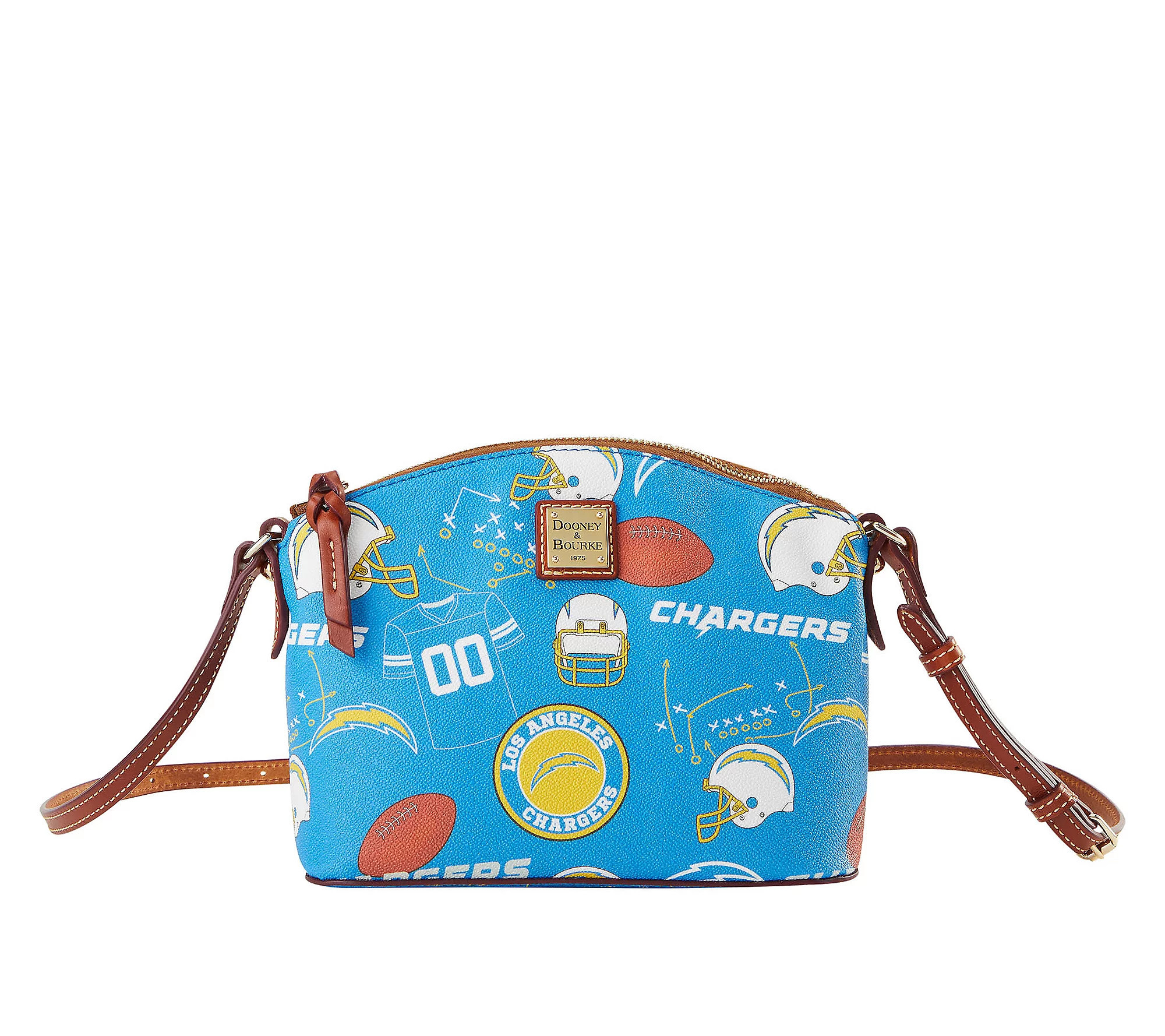 Dooney & Bourke Coated Cotton NFL Suki Crossbody | QVC