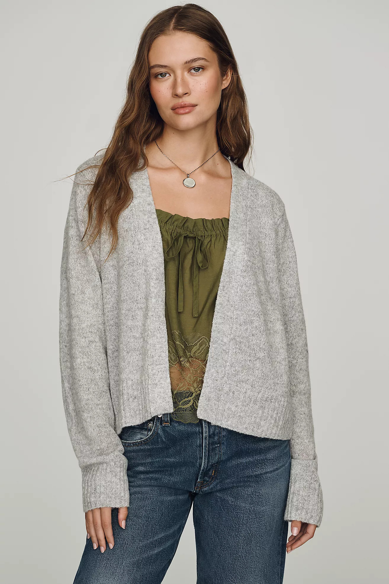 By Anthropologie Lightweight Open Cardigan Sweater | Anthropologie (US)