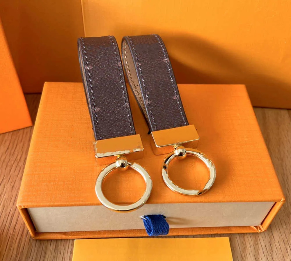 2021 Keychain Brand Designer Key Chain Mens Luxury Car Keyring Womens Buckle Keychains Handmade L... | DHGate