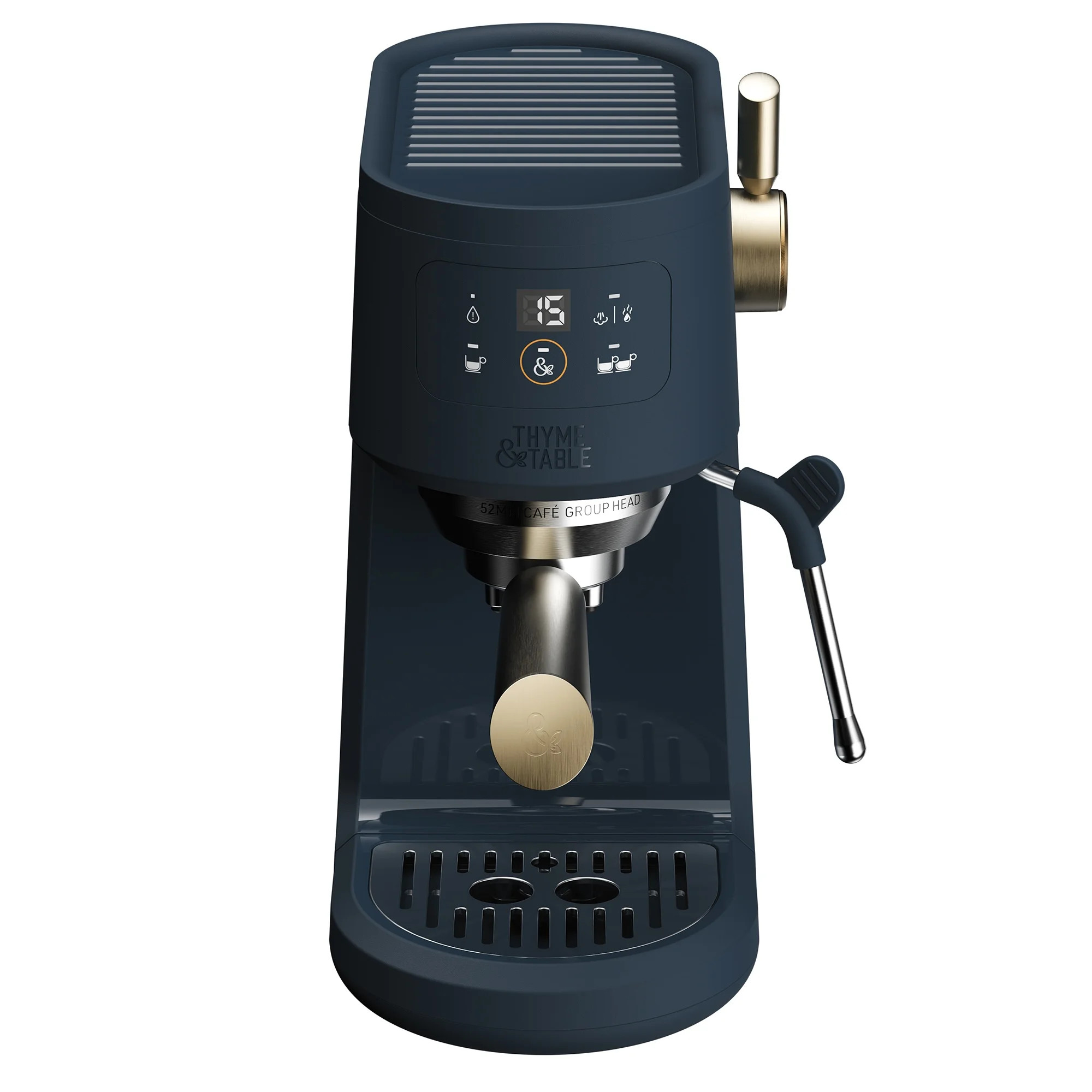 Thyme & Table Barista Mini Espresso Machine, Atlantic Blue | Walmart (US)
