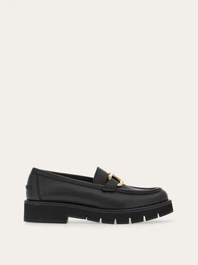 Moccasin with Gancini ornament | Ferragamo