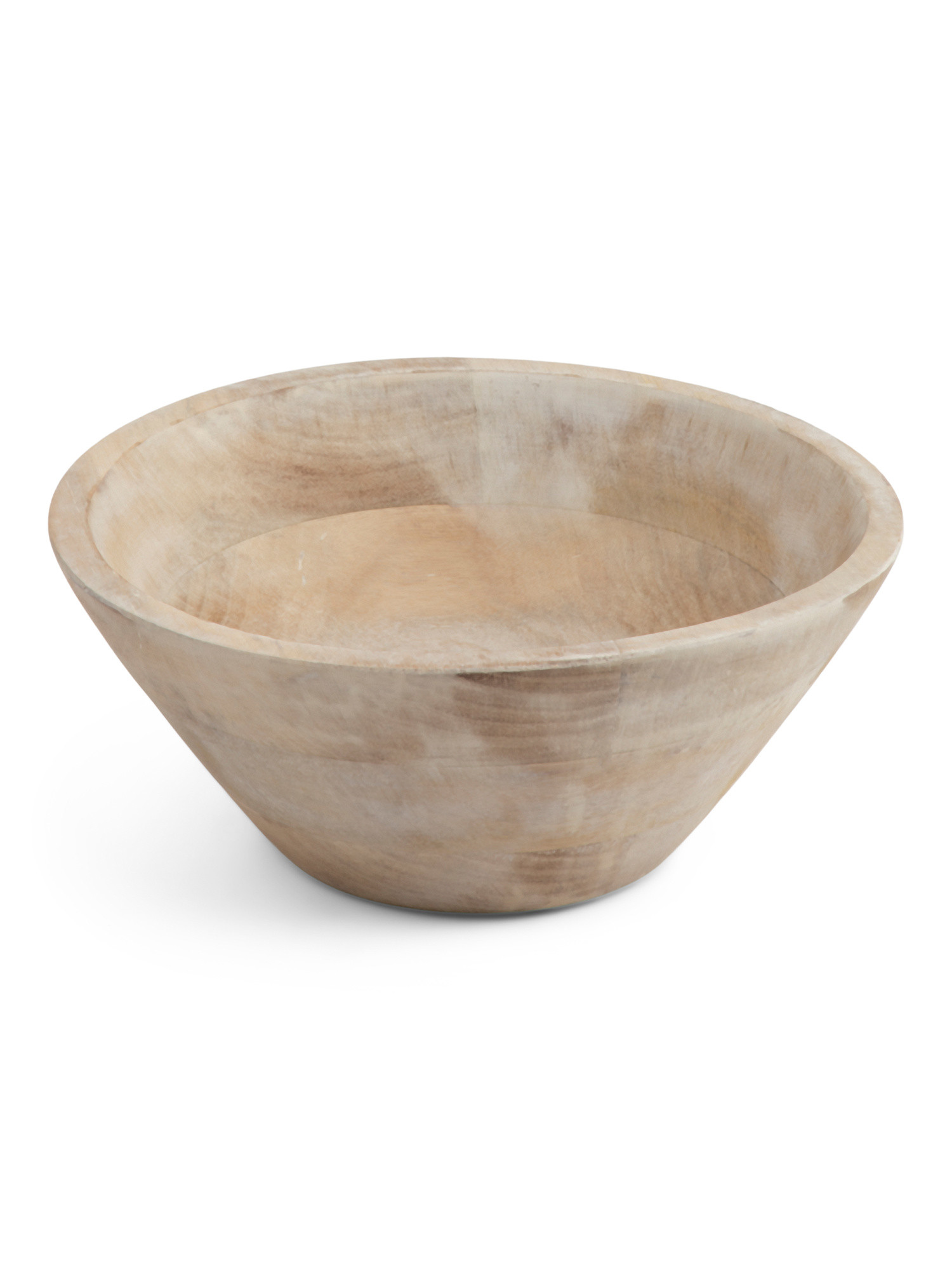 10in Wooden Ribbed Bowl | Kitchen & Dining Room | Marshalls | Marshalls