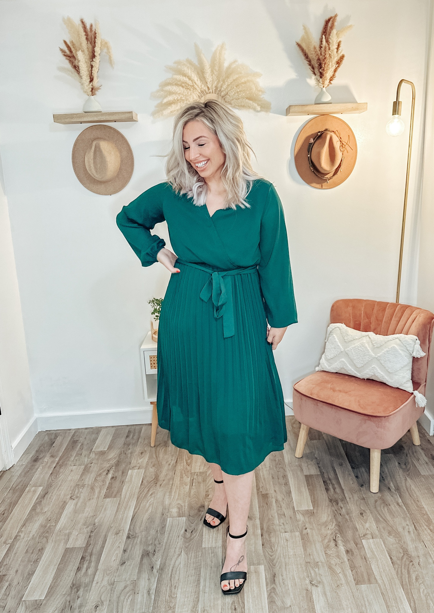 Perfect Amazon dress for a wedding! The color is perfect for the season right now and the belt really snatches your waist in and makes it so flattering! 

Size- Large & SO many other colors available

Amazon | Amazon Dress | Amazon Find | Amazon Style | Amazon Fashion | Amazon Wedding Guest | Green Dress | Heels | Amazon Heels | Amazon Shoes | Amazon Must Have | Dress | Wedding Guest Dress 

#LTKwedding #LTKunder50 #LTKunder100