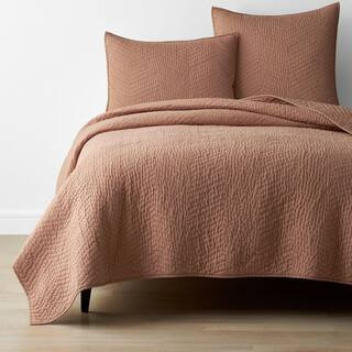 The Company Store Company Cotton Clay Full/Queen Cotton Quilt C3A3-FQ-CLAY - The Home Depot | The Home Depot