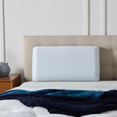 Bamboo Charcoal And Gel Memory Foam Soft-Medium Support Pillow | Wayfair North America