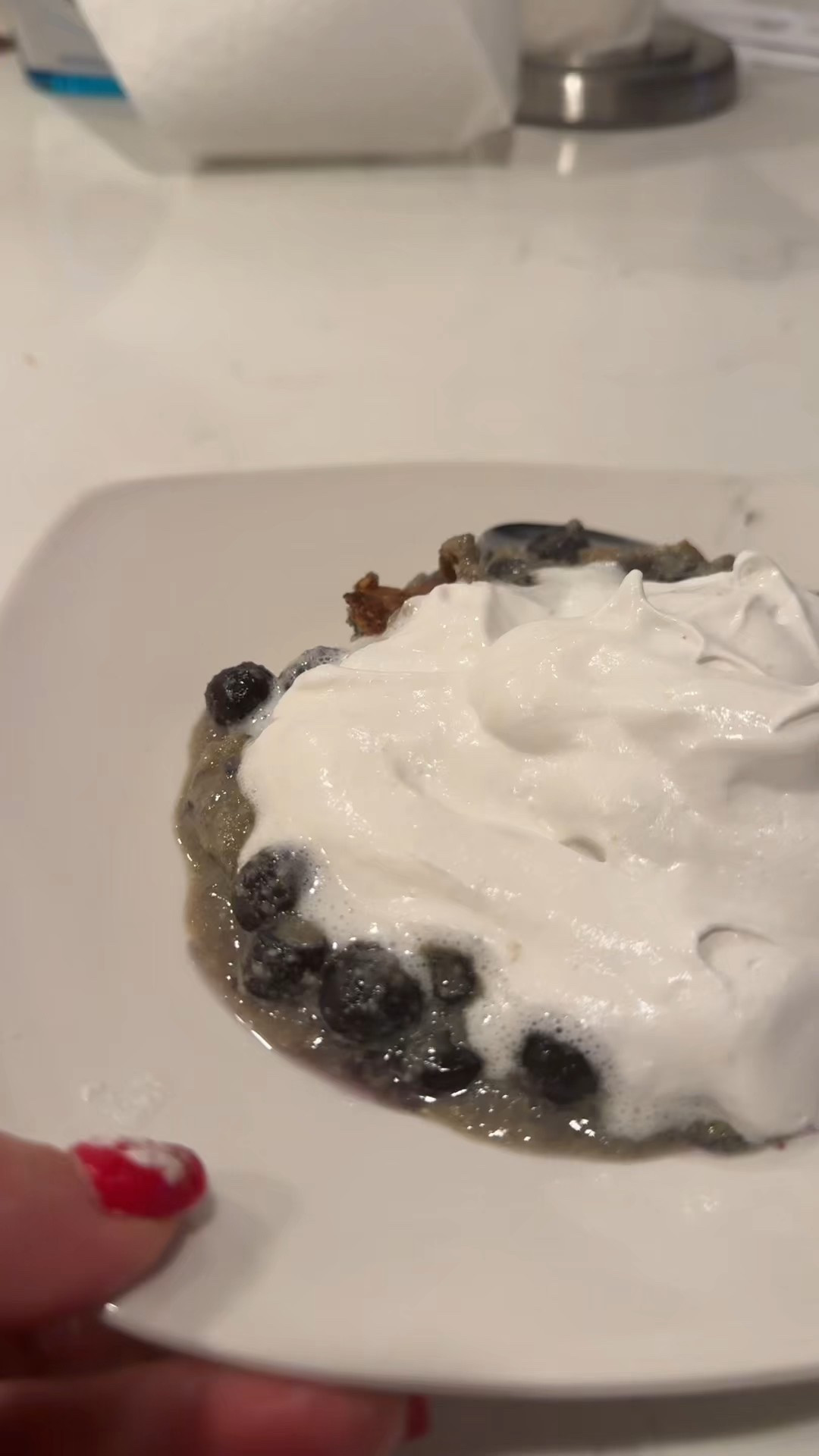 Made a special Paleo cobbler tonight and I forgot how good simple, real ingredients can taste.
No grains, no refined sugar… just cozy, comfort-food vibes that don’t leave you feeling heavy or bloated.

This is the kind of dessert I love making when I still want to stay aligned with how I eat — especially during colder months when you just want something warm and comforting 🥧✨

If you’re eating Paleo, Whole30-ish, or just trying to clean things up a bit without giving up dessert… this one’s a win.



Paleo dessert
Paleo cobbler recipe
Healthy dessert ideas
Gluten free dessert
Grain free baking
Whole30 inspired dessert
Refined sugar free dessert
Healthy comfort food
Easy Paleo recipes

ingredients
Two eggs
Three servings egg whites
A dash of Stevia
tablespoon Ghee Butter
One cup almond flour
Dash of baking powder
Dash of vanilla
2 cups of berries
Heat 375 30 min
Serves well, cold or hot


#LTKfoodie #LTKfitnessgoals #LTKActive