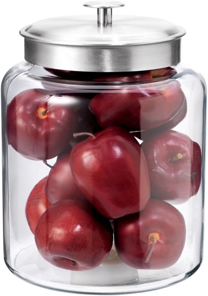 Glass container W Modern Lid | Amazon (US)