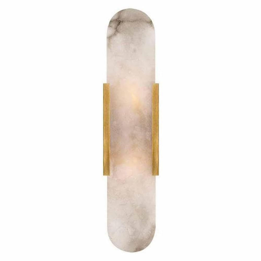 Natural Alabaster Wall Sconces Marble Wall Lamp Bathroom Vanity Light Fixtures Alabaster Sconce L... | Amazon (US)