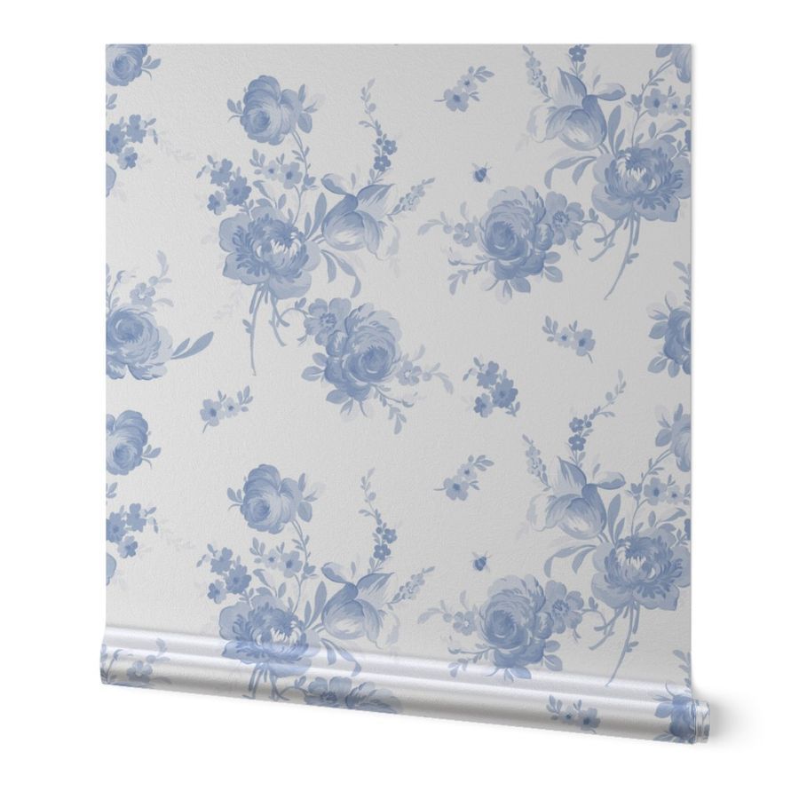 Olivia faded blueberry Wallpaper
bylilyoake
 | Spoonflower