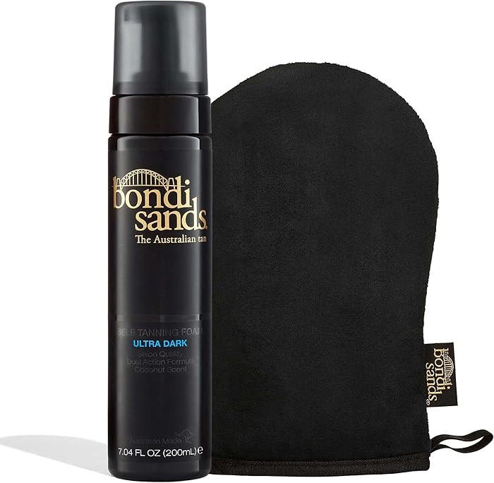 Bondi Sands Self Tanning Foam + Application Mitt | Includes Lightweight Sunless Foam + Reusable M... | Amazon (US)