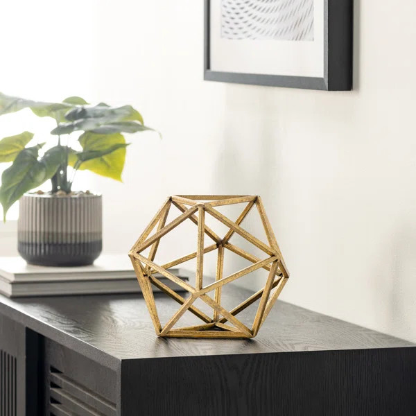 Alariz Polygon Decor Sculpture | Wayfair North America