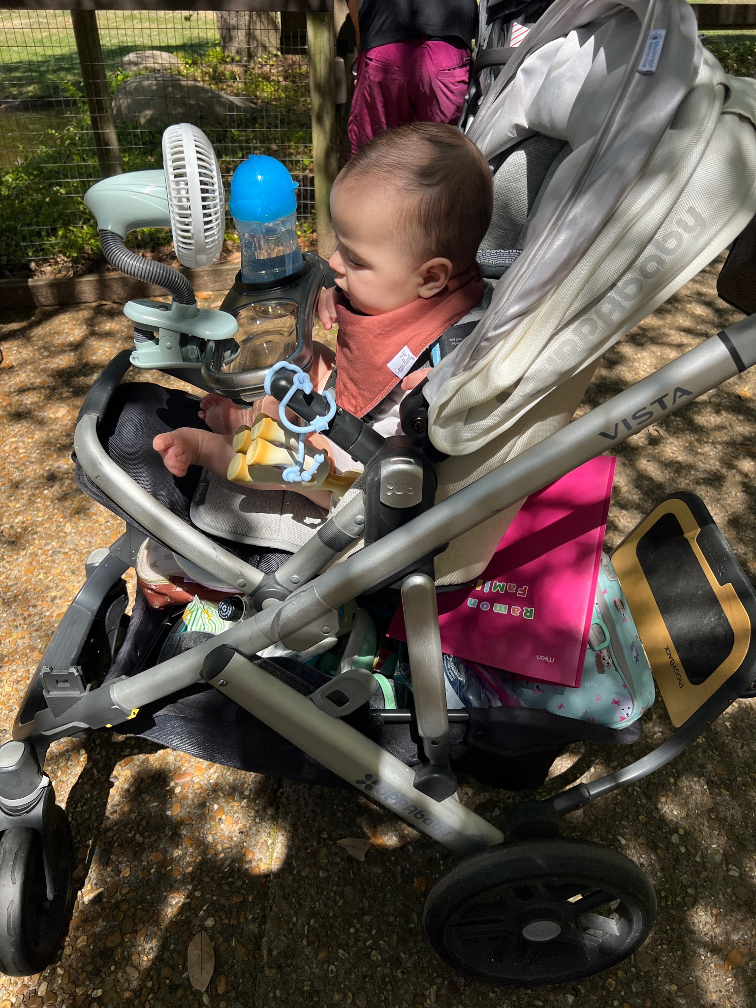 My stroller setup for 2 under 5 🥰

I absolutely love this stroller. It rolls so smooth, holds so much, and there are so many attachments you can get for it! My favorite part is the riding board for my 4 year old is she’s feeling tired or I just feel like she’s safer there since I’m by myself a lot with the kids. 🥰 the snack tray attachment is a must, it holds a sippy cup and snacks separately and it’s super easy to clean! 

#LTKtravel #LTKfamily #LTKbaby
