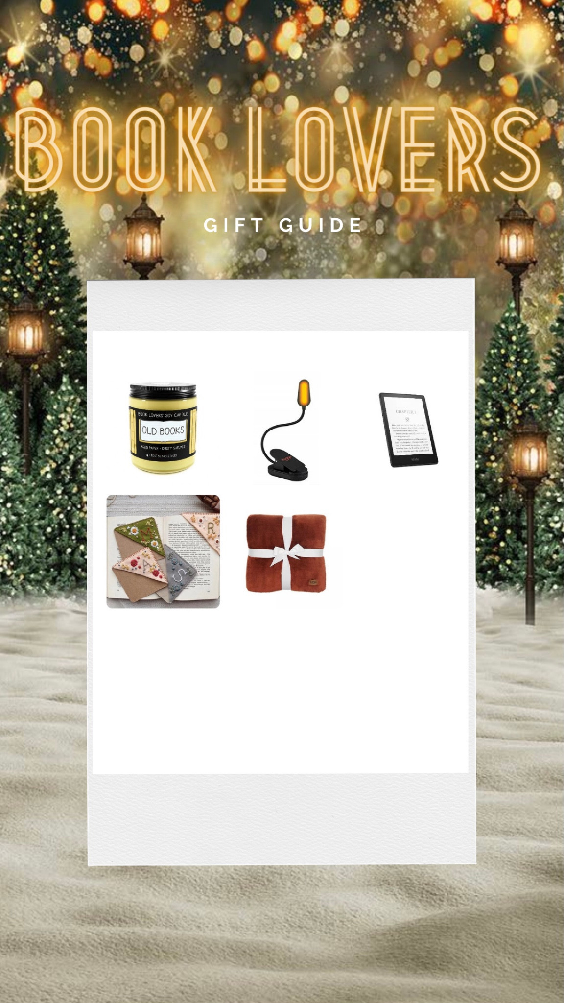 Gifts for the special book lover in your life!
Book light, book gifts, curl up with a book, kindle

#LTKHoliday #LTKGiftGuide #LTKunder100