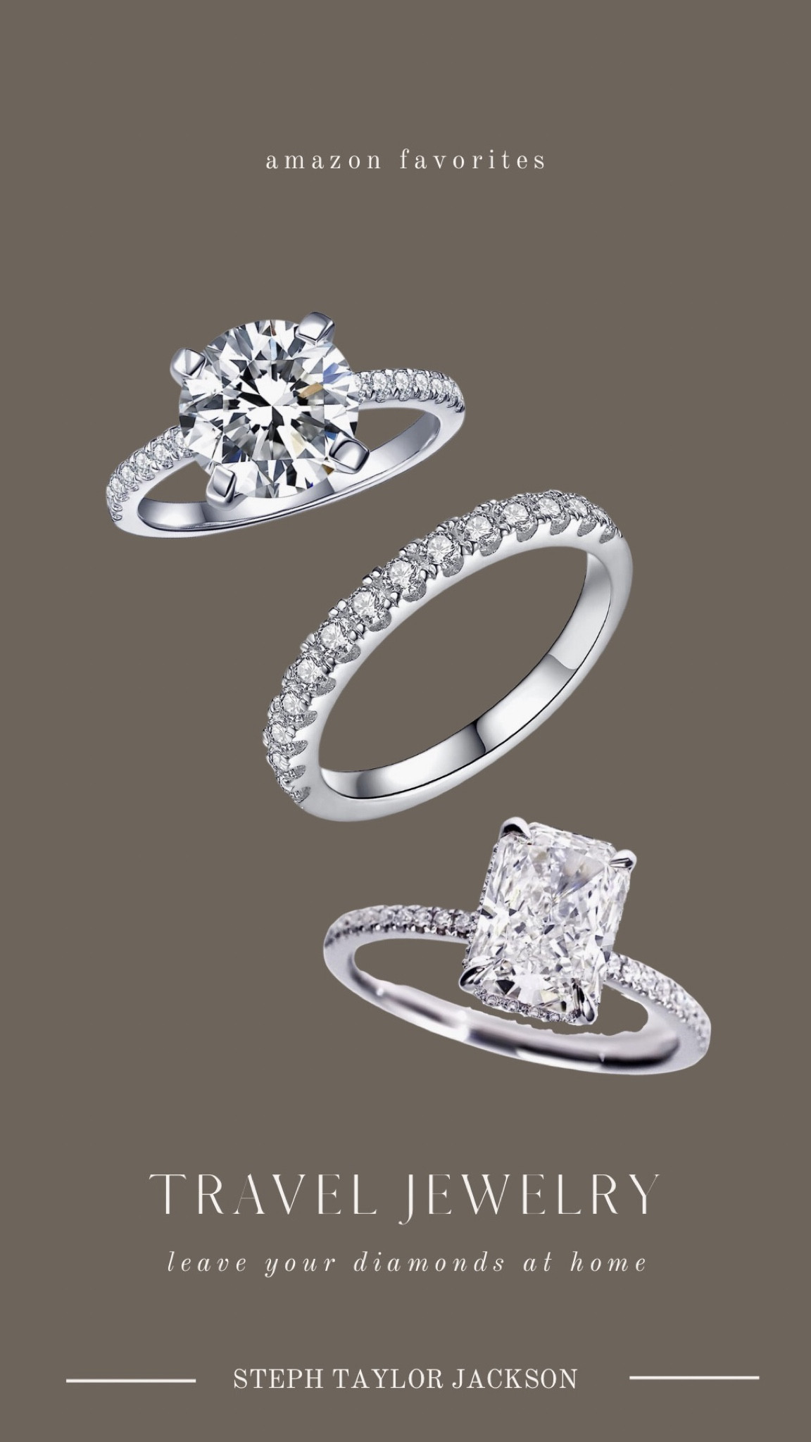 Travel rings that I found on Amazon! I plan on leaving my wedding ring at home 

#LTKtravel #LTKstyletip #LTKFind