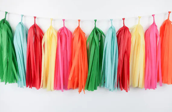 Fiesta Tassel Garland  Taco Bout Party  DIY & Pre-made  | Etsy | Etsy (US)