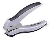 Bostitch Office EZ Squeeze One-Hole Punch, 10 Sheet Capacity, Lightweight, Gray/Blue (2402) | Amazon (US)