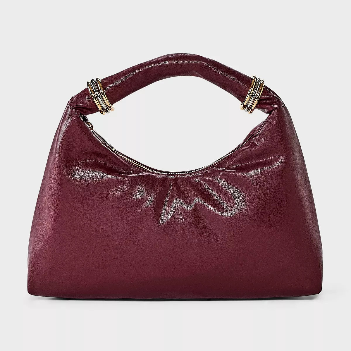 Mini Soft Saddle Handbag - A New Day™ Deep Red | Target