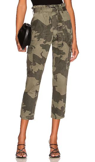 The Traveler Paper Bag Pant in Hiker Camo | Revolve Clothing (Global)