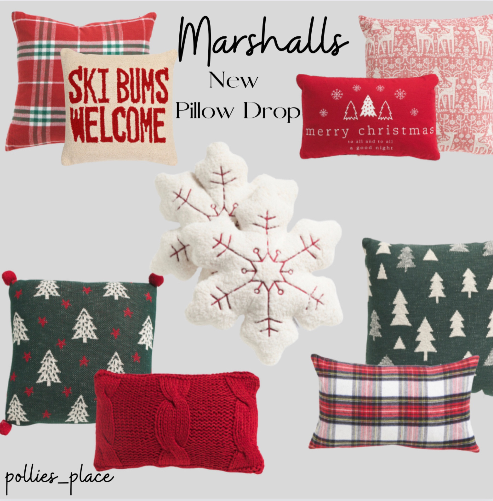 Marshalls 2024 throw pillows