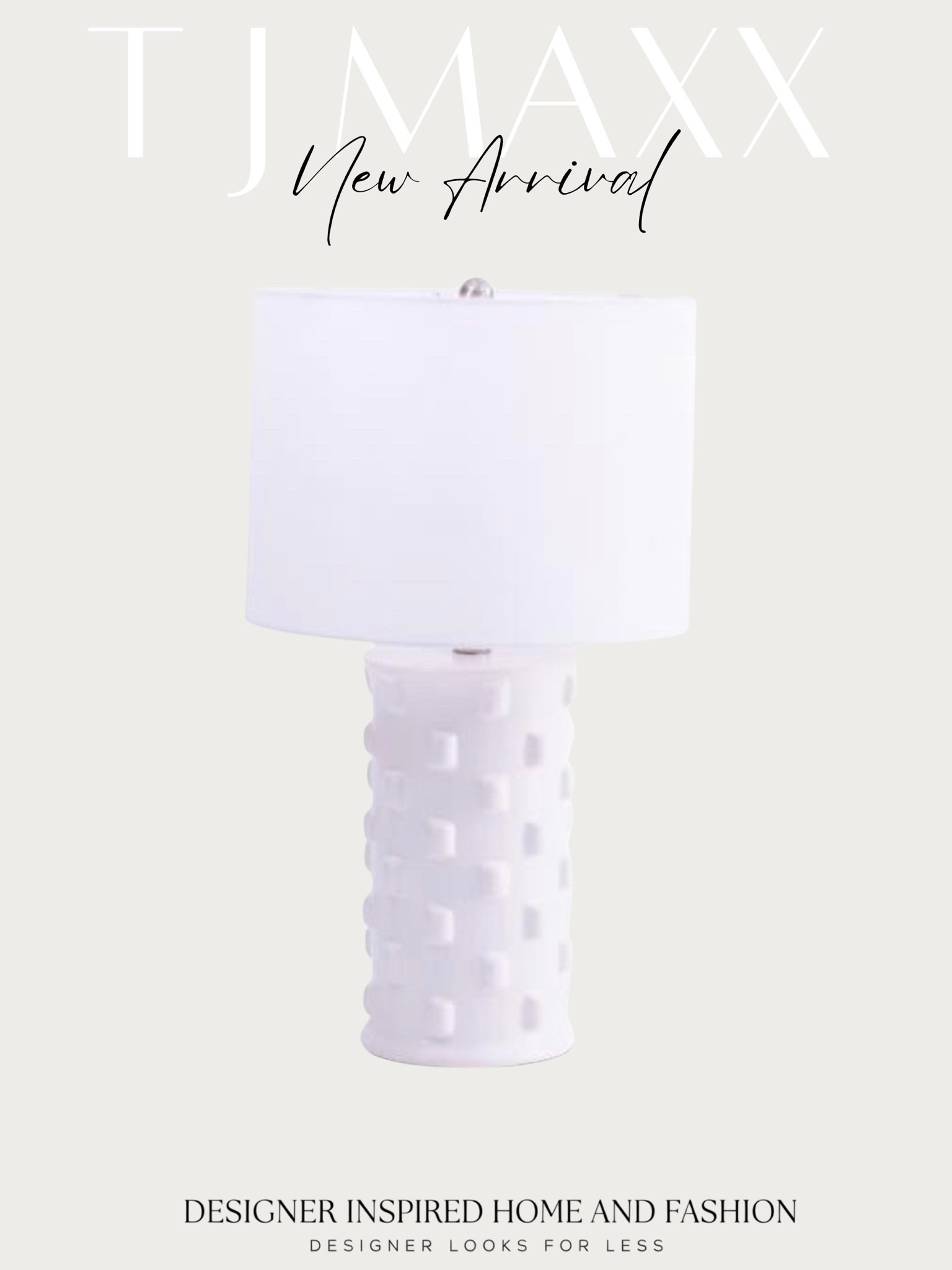New arrival designer inspired lamp!

#LTKHome