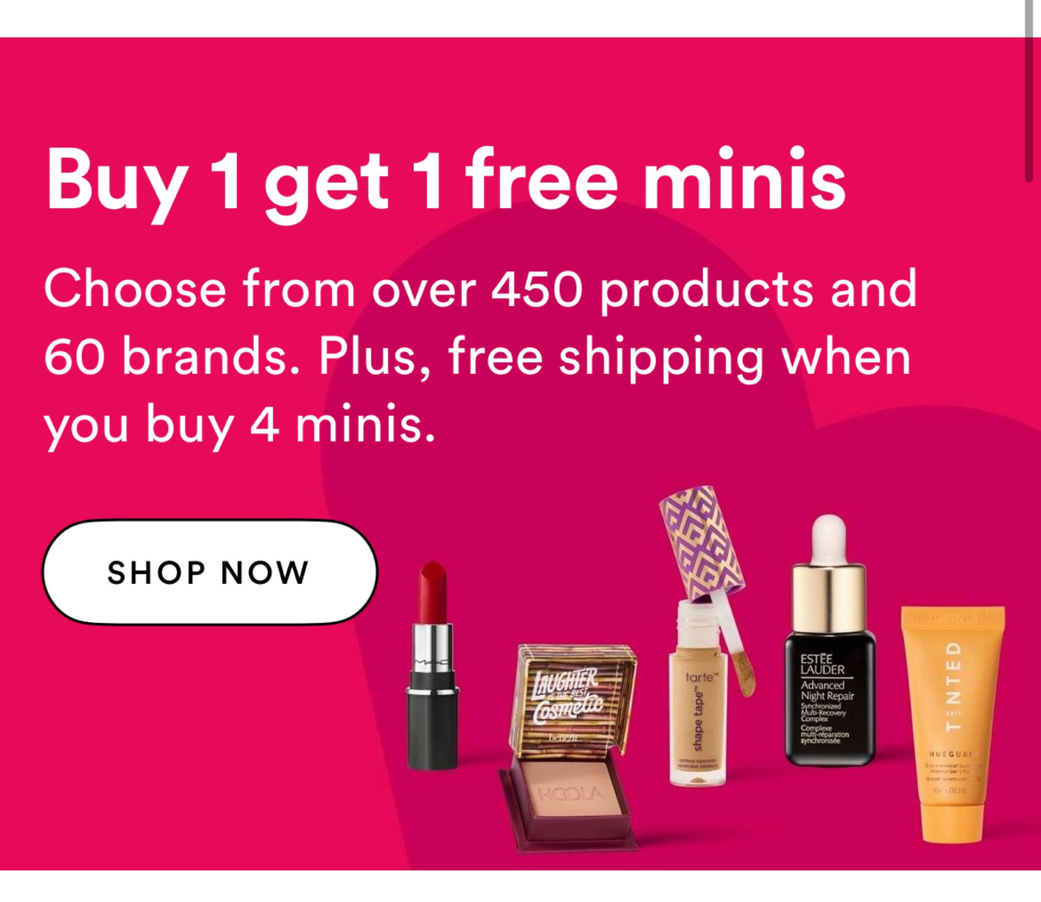 Some of my all time favorite ulta minis on sale buy one get one! #ulta #minis #makeup #skincare #sale 

#LTKSaleAlert #LTKBeauty #LTKTravel