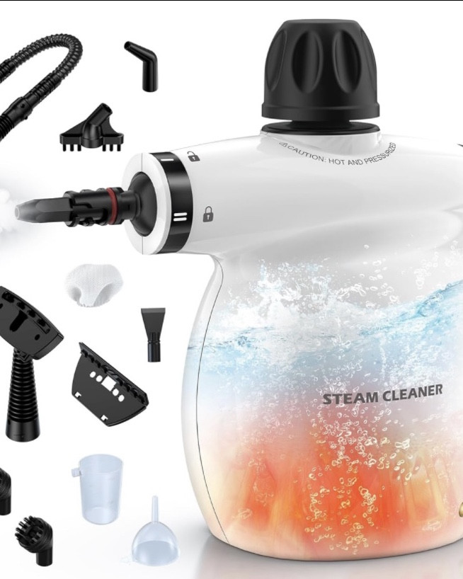 Purchased this handheld steam cleaner for under $40! Swipe to see it in action 10/10 

#LTKHome #LTKdayinmylife #LTKSaleAlert