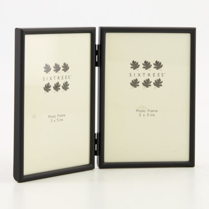 Matte Black Cambourne Photo Frame 5x3in | TK Maxx