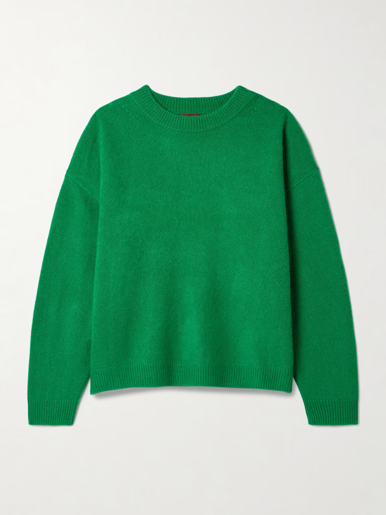 STAUD - Serrano Cashmere Sweater - Green | NET-A-PORTER (US)