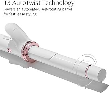 T3 CurlWrap 1" Automatic Rotating Curling Iron with Longer Barrel, 2 Timer Settings, 9 Heat Setti... | Amazon (US)