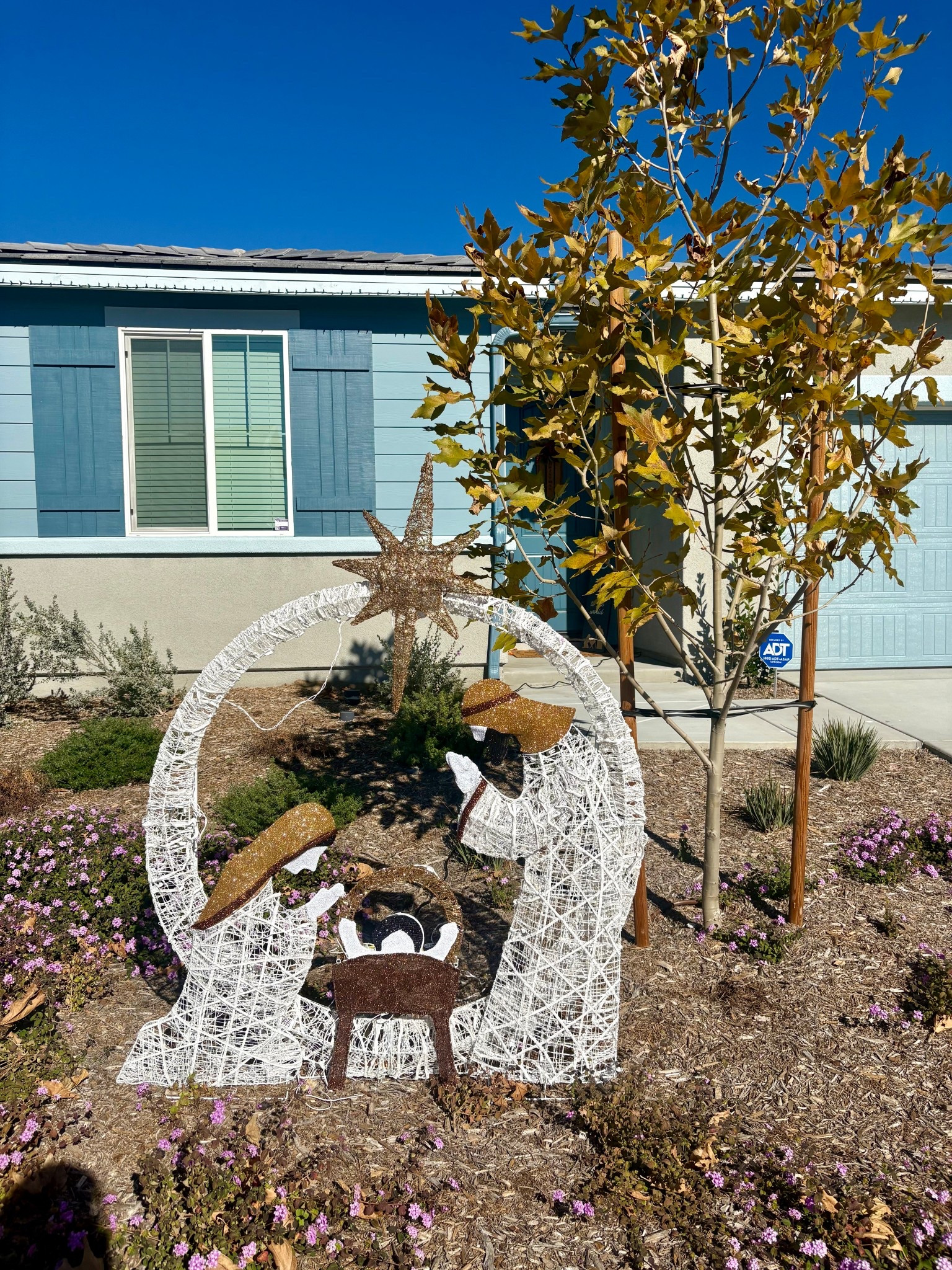 Let your neighbors know where your faith stands with this 5.5 ft light up nativity scene. This is our first home and we wanted to make it feel so special & utilize our front yard space. This is the perfect addition. 

#LTKHoliday #LTKHome #LTKSeasonal