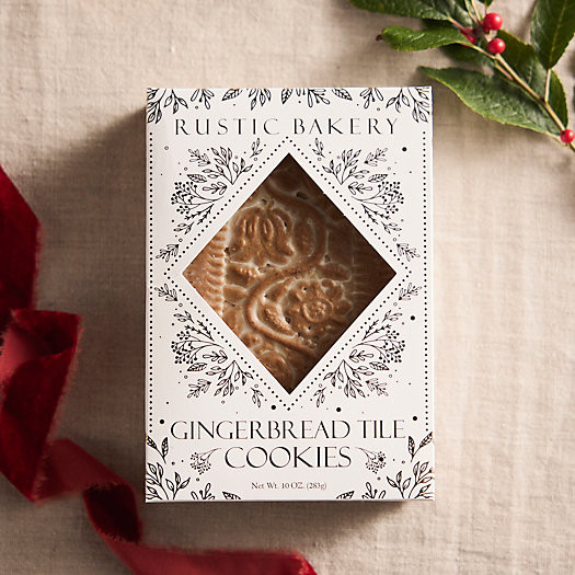 Rustic Bakery Gingerbread Tile Cookies | Terrain