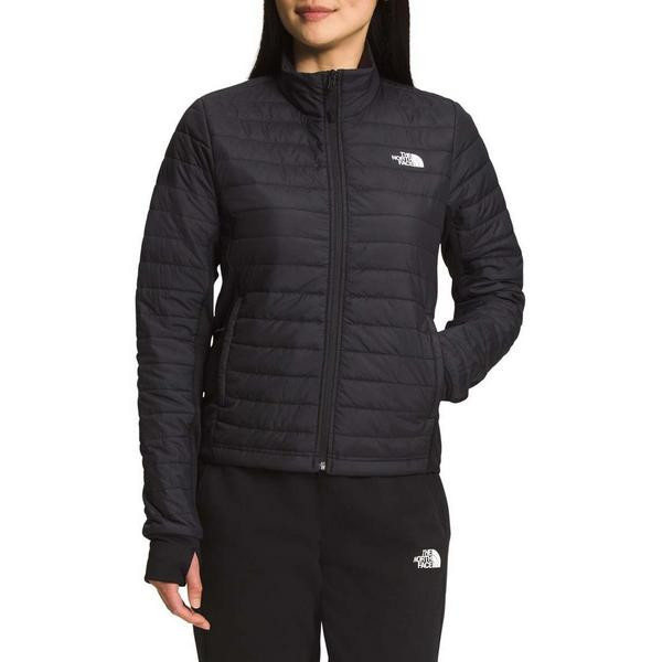 Women's The North Face Canyonlands Hybrid Puffer Jacket Large TNF Black | Scheels Sports