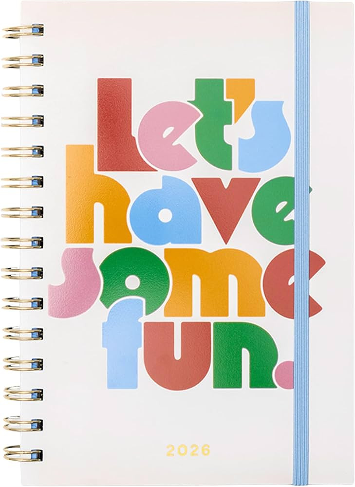 ban.do 12-Month Medium Daily and Weekly Planner Dated January 2026 - December 2026, Soft Cover Se... | Amazon (US)