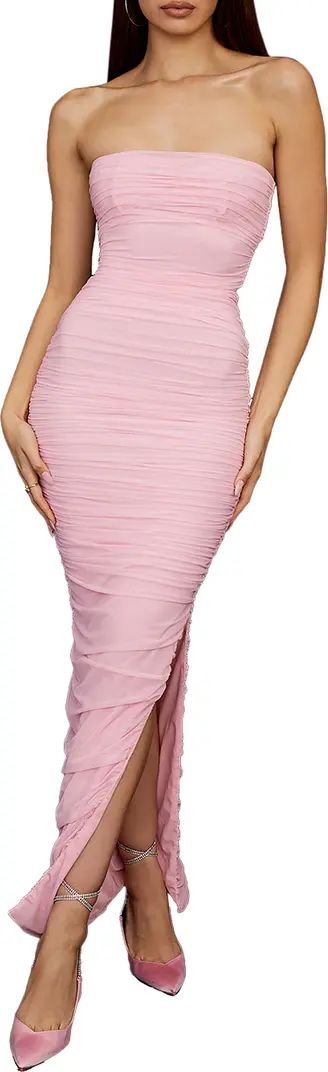 Sofia Strapless Ruched Gown | Nordstrom