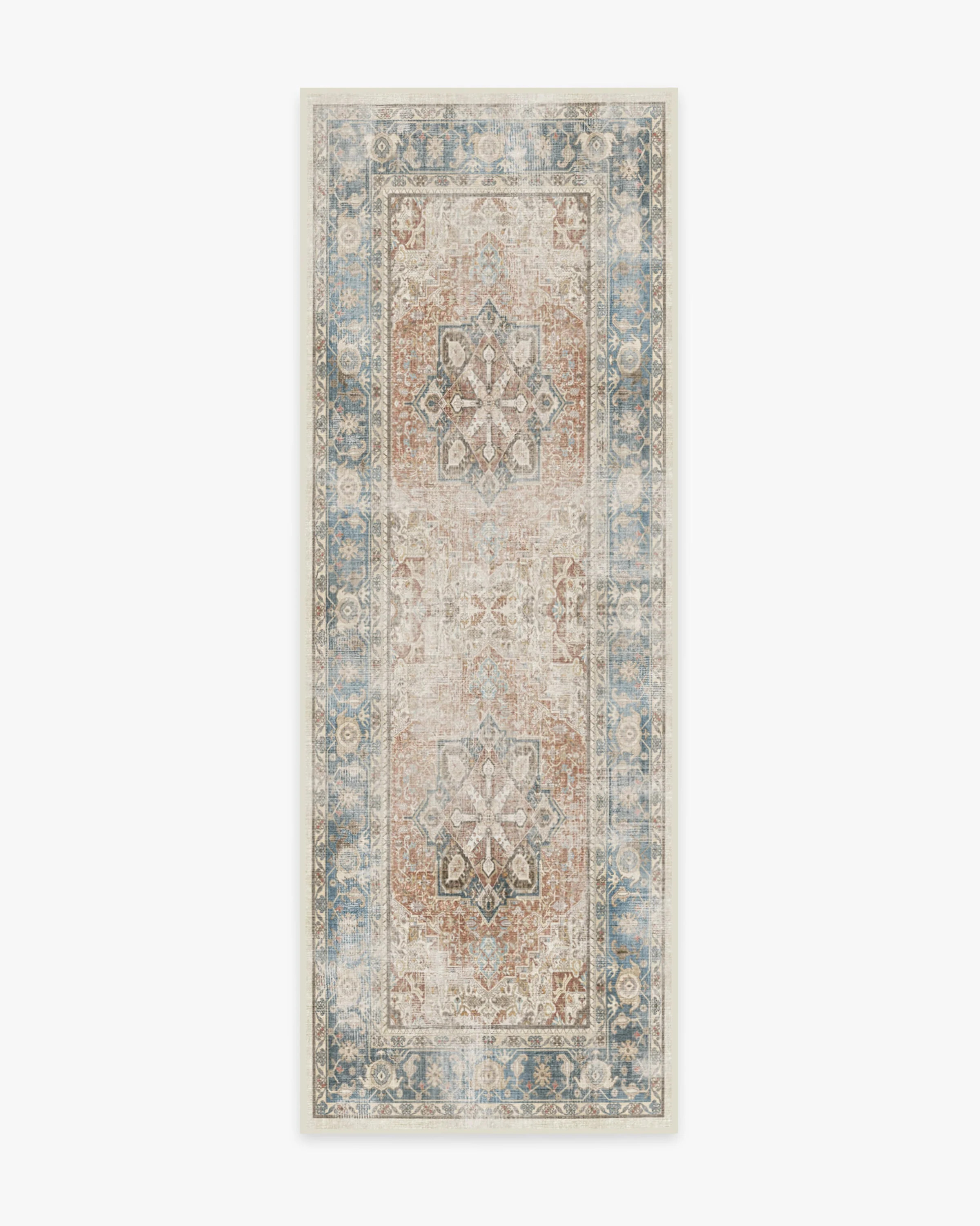 Kamran Coral Flatwoven Rug | Ruggable