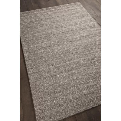 Prickett Hand Woven Brown Wool/Viscose Indoor Area Rug | Wayfair North America