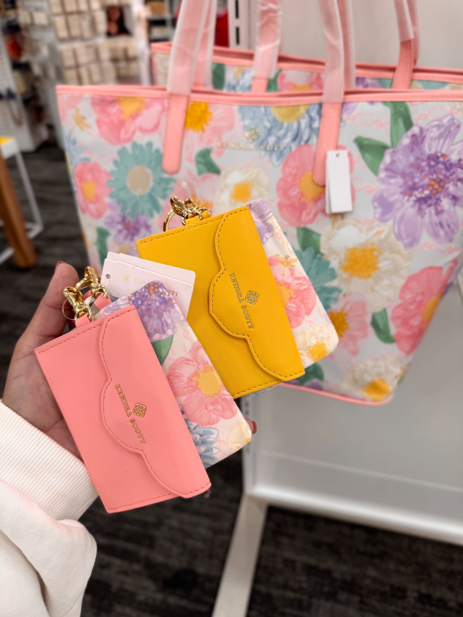 So pretty! New Kendra Scott tote & wristlets. 

spring style, target finds, target 

#LTKSpringSale #LTKBeauty