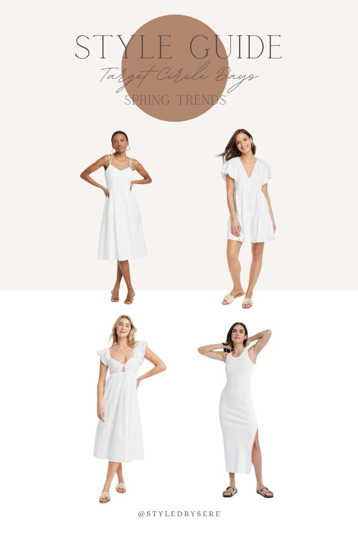 Get ready to shine this spring and summer in bright whites! Seen all over the runway, a white-out look will be one to wear. 

Here are some of my favorite picks from Target, just in time for their Target Circle savings!

#LTKfindsunder50 #LTKxTarget #LTKsalealert