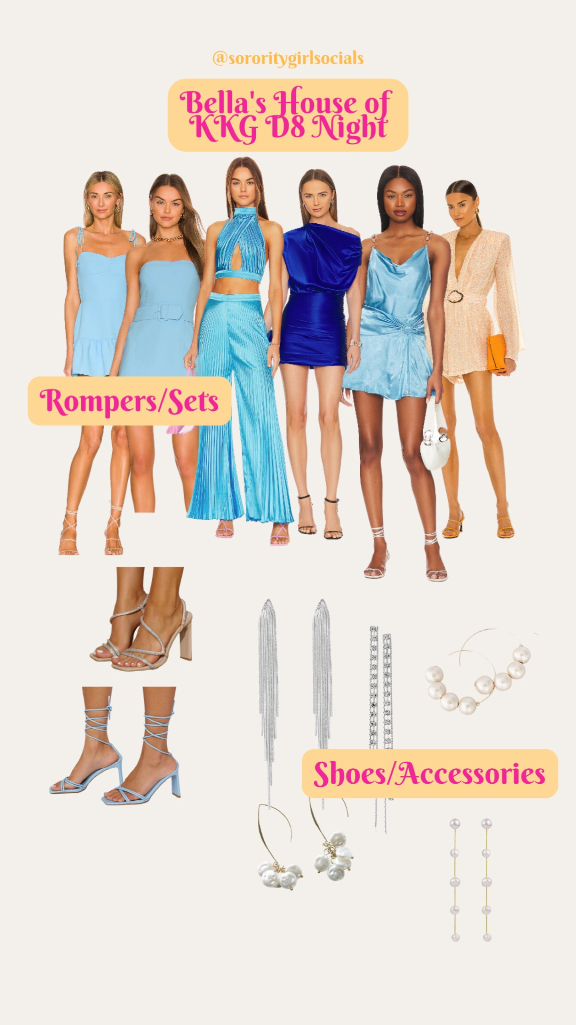 💙🪩💙🪩💙🪩💙🪩💙

date night dresses, sorority dresses, mama mia dresses, semi formal dresses, sets, blue set, blue rompers, semi formal jewelry, event jewelry, date night shoes, cute heels, blue heels, sparkly heels