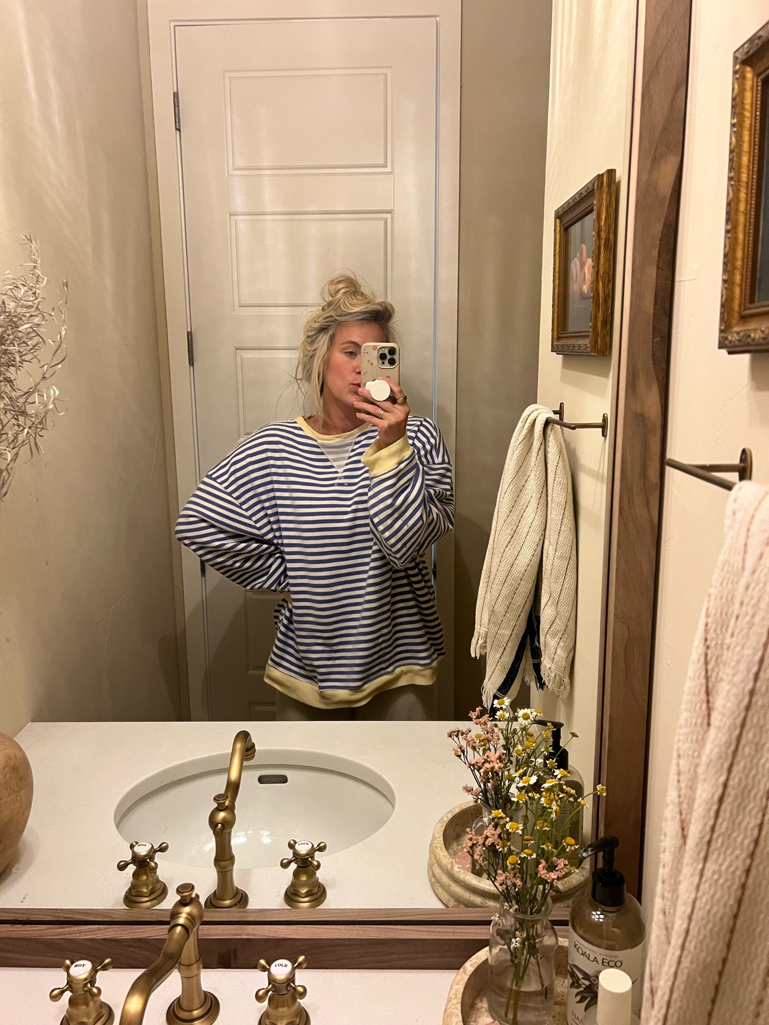 our half bath renovation was mostly cosmetic upgrades, but mannn it totally changed the room!!

#LTKhome #LTKfamily #LTKSeasonal