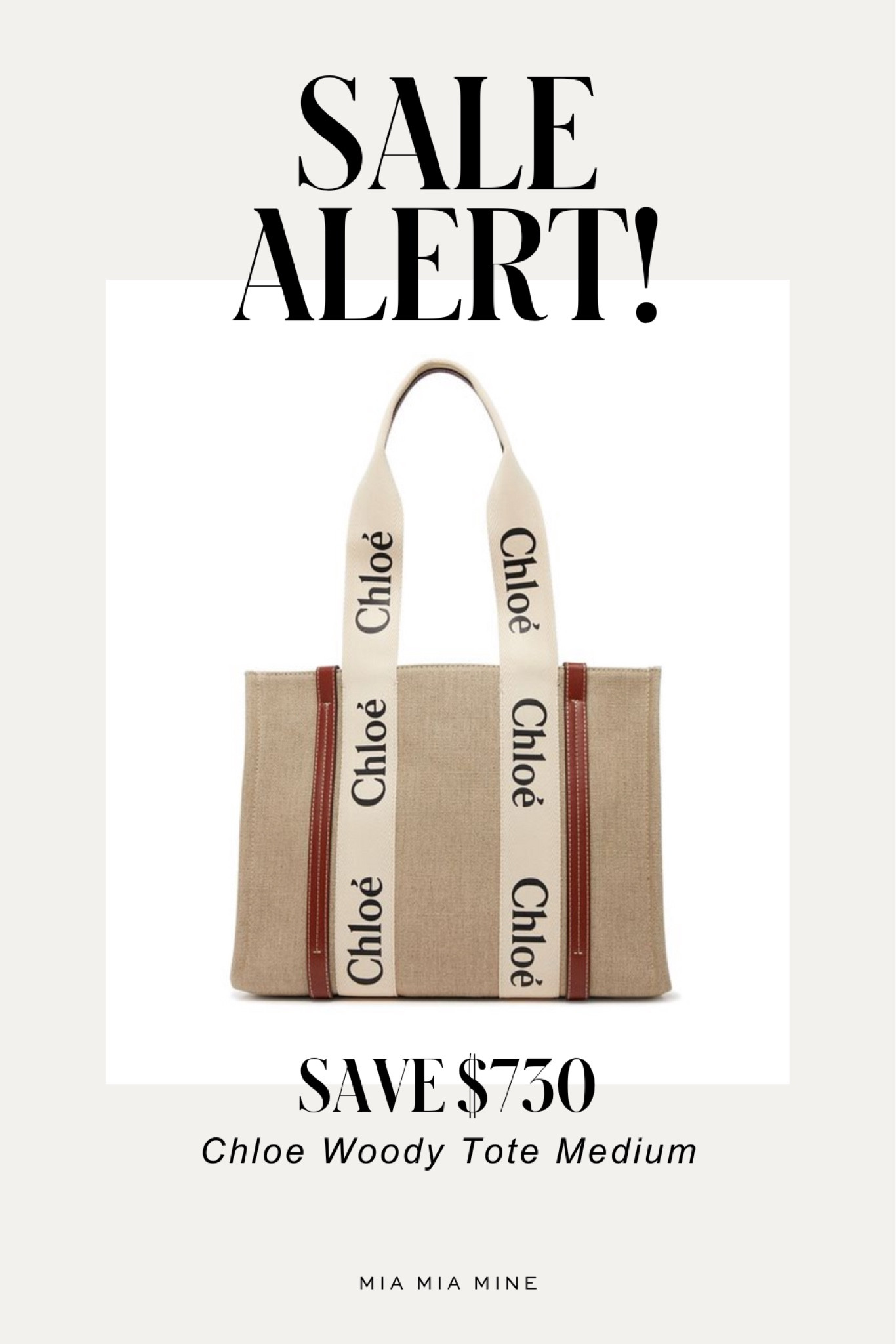 Chloe woody tote on sale - save 30% off plus an extra 15% off at 24S
Use code: EXTRA15

#LTKSummerSales #LTKSaleAlert #LTKItBag