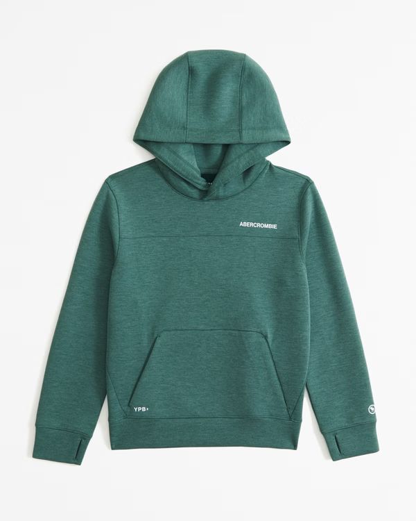 ypb neoknit active logo popover hoodie | Abercrombie & Fitch (US)