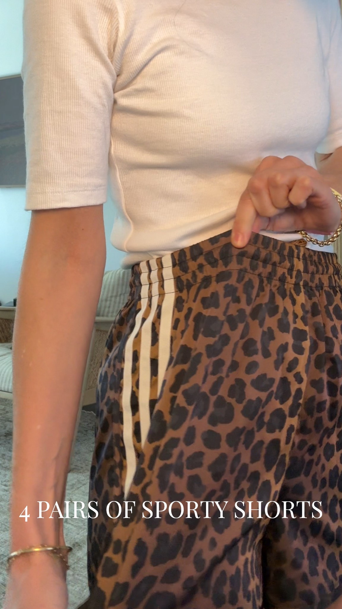Non-denim, sporty shorts 

#LTKootd #LTKSeasonal